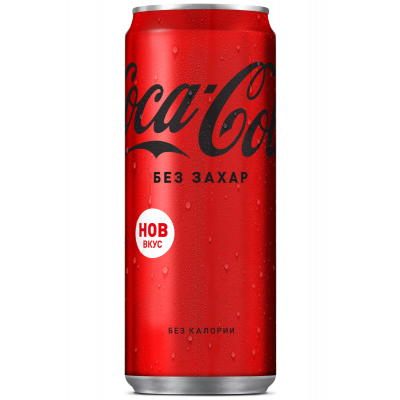КОКА КОЛА ZERO 330 МЛ.